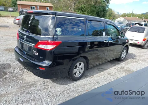 2013 Nissan Quest Sv из США, поврежденный, VIN JN8AE2KPXD9068730